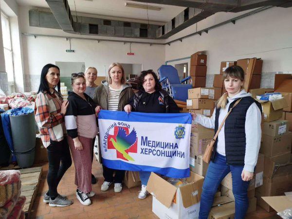 Щиро дякуємо благодійному фонду «Медицина Херсонщини», пані Наталія Голубєва та пану Геннадій Шевченко за важливу підтримку та допомогу для нашої лікарні!